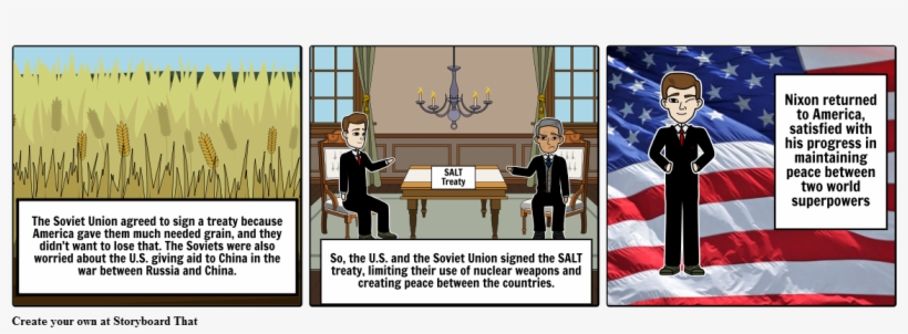 Nixon Involvement With Soviet Union - Cartoon, transparent png download