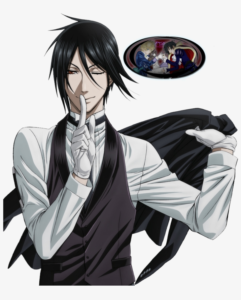 Black Butler Sebastian Png - Black Butler Sebastian Render Transparent PNG  - 814x981 - Free Download on NicePNG, image size:820x1021