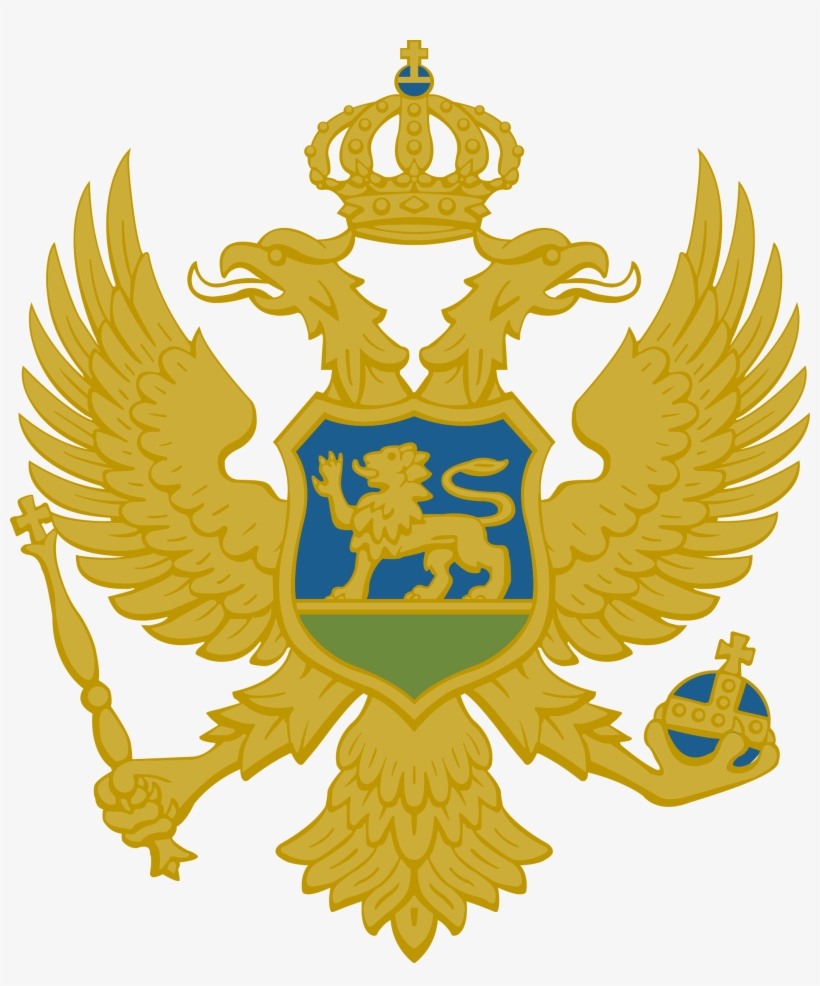 Coat Of Arms Of Montenegro Flag Of Montenegro Montenegrin - Montenegro Logo, transparent png download