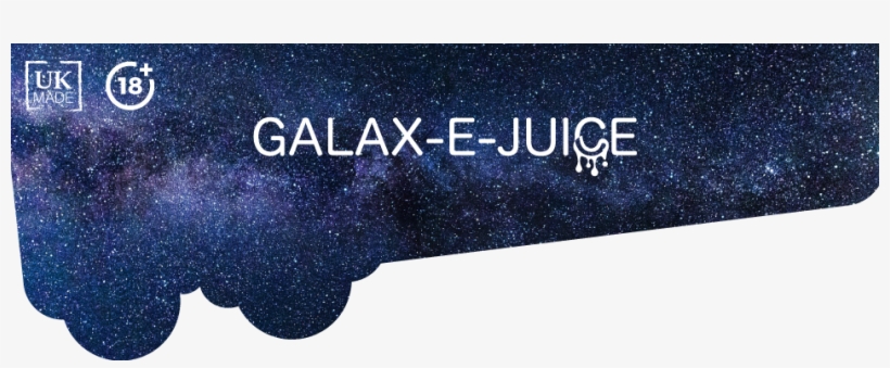 120ml E Liquid Vape Juice 80/20 Vg/pg 0mg 3mg 6mg Galax - Logo, transparent png download