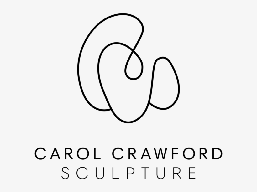 Carolcrawfordsculpture Logo Stacked Black - Black, transparent png download