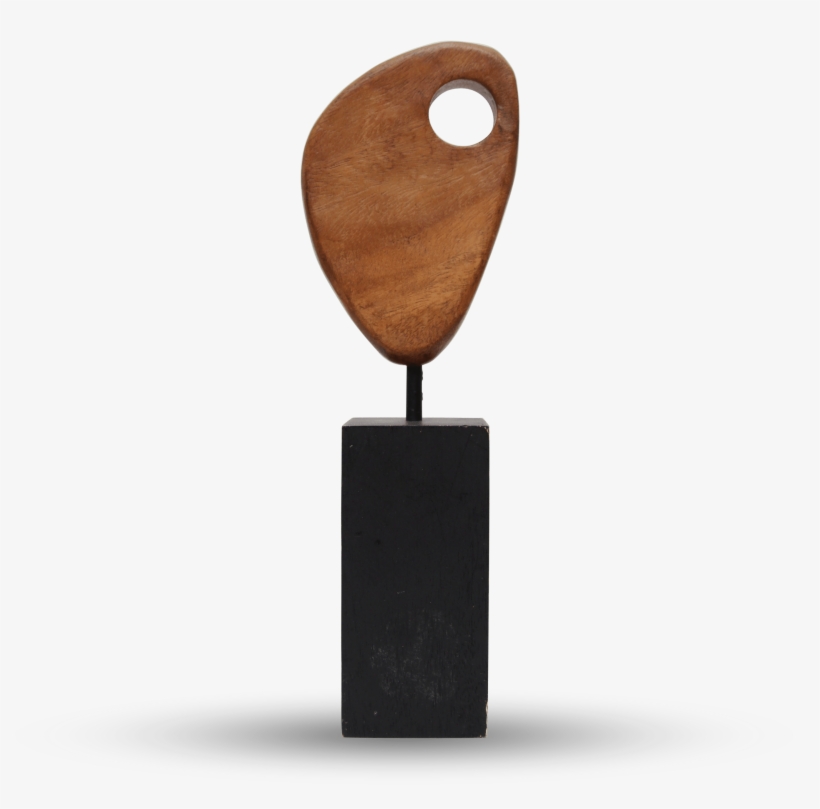 "teardrop" Wooden Abstract Sculpture Ruby Atelier - Sculpture, transparent png download