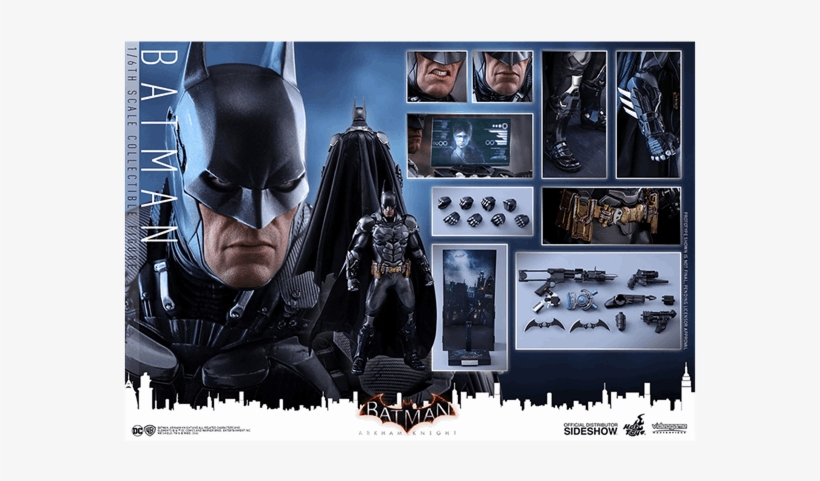 1 Of - Batman Arkham Knight Figure Hot Toys, transparent png download