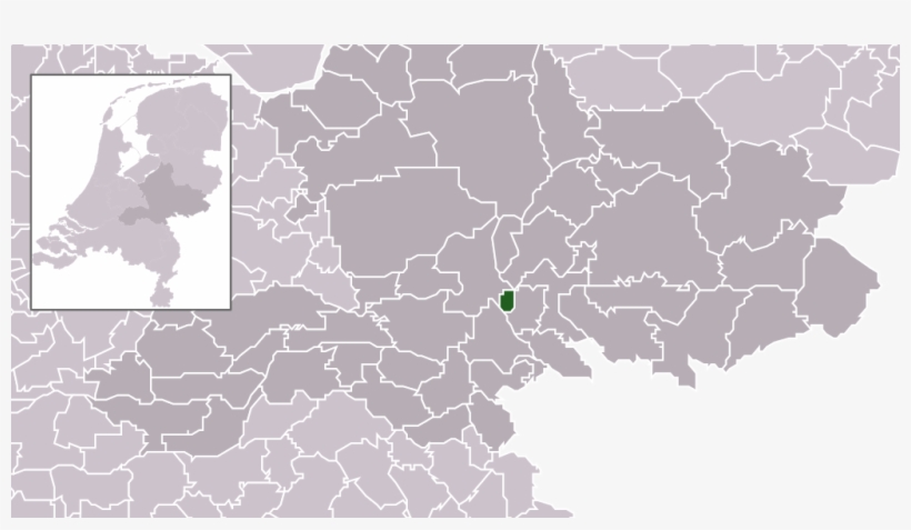 File - Map - Nl - Municipality Code 0293 - Svg - Die Niederlande Nl Karte, transparent png download