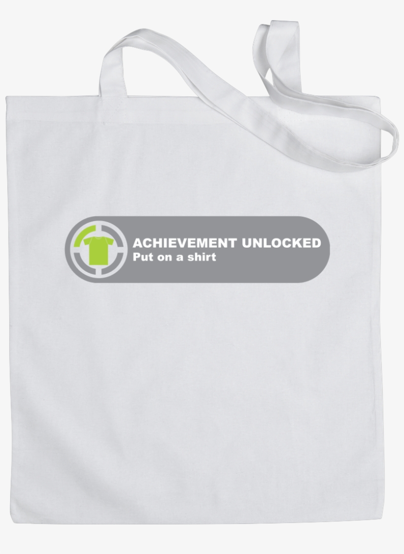 Achievement Unlocked Sonstiges Bag White - Germanletsplay, transparent png download