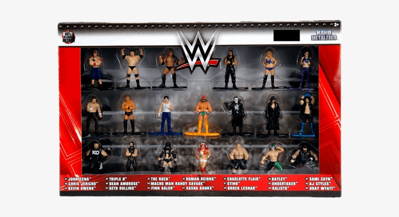 1 Of - Jada Toys Wwe Wrestling Nano Metalfigs Wwe Diecast, transparent png download