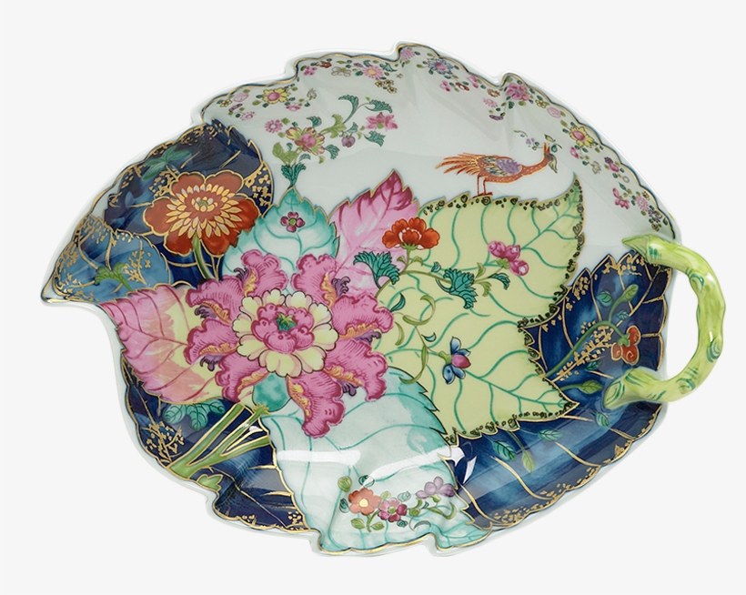 Mottahedeh Tobacco Leaf Leaf Dish / Large - Mottahedeh Tobacco Leaf Large Leaf Dish, transparent png download