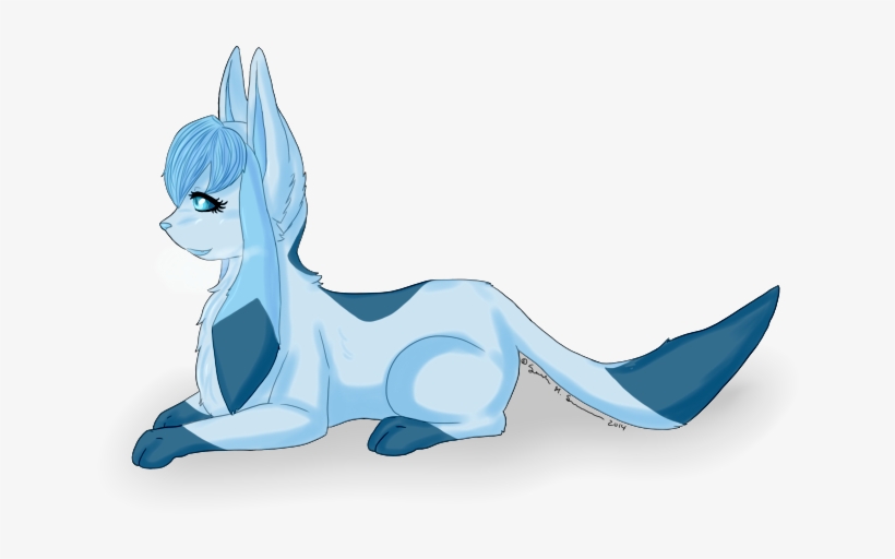 A Random Glaceon - Cartoon, transparent png download