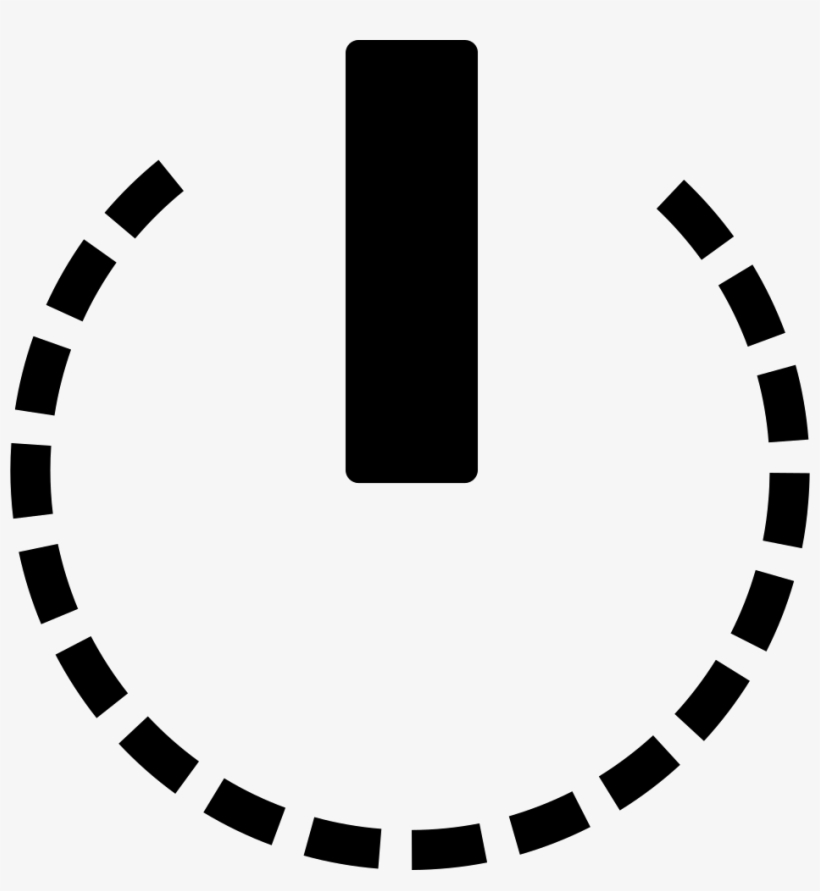 Power Symbol Variant Comments - Time Icon Vector, transparent png download