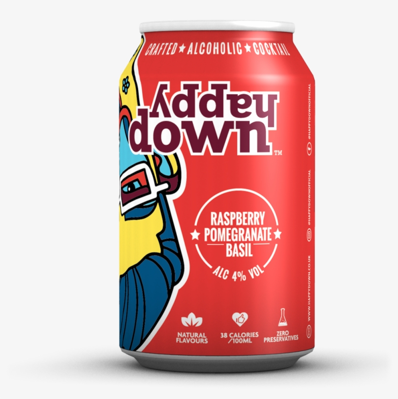 Hayley Lett Liked This - Happydown Lemon, Cucumber, Mint Premixed Can 330ml, transparent png download