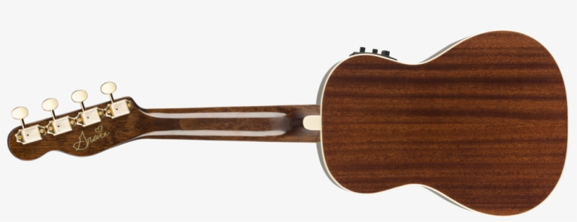 Fender Grace Vanderwaal Signature Ukulele - Fender Pm 3 Deluxe Triple 0 Vintage Sunburst, transparent png download