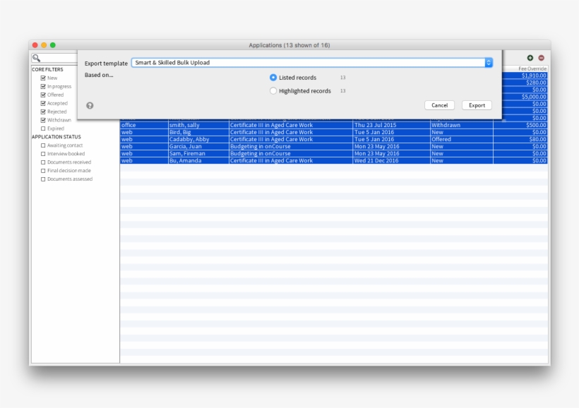 Smart And Skilled Bulk Upload Export - Export, transparent png download