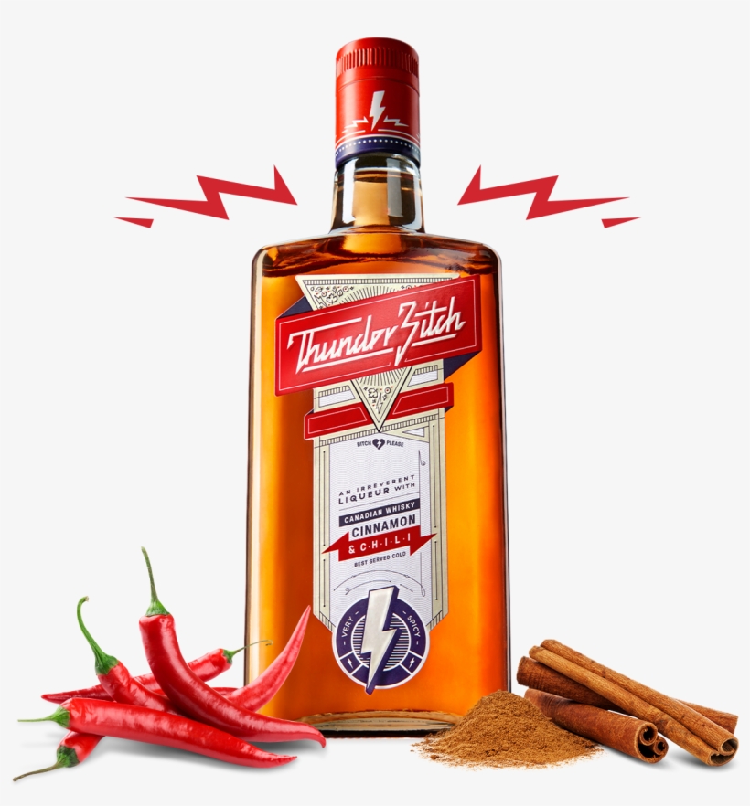 Thunder Bitch Whisky - Thunder Bitch Liqueurs, transparent png download