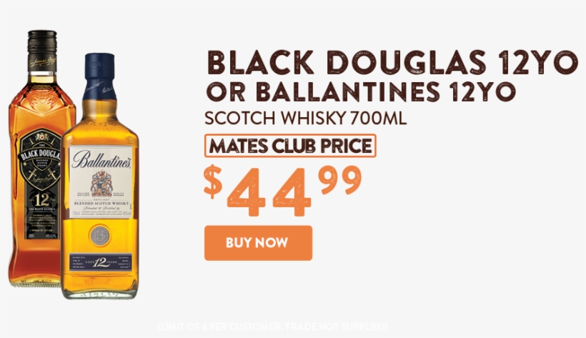 Prevnext - Black Douglas Scotch Whisky, transparent png download