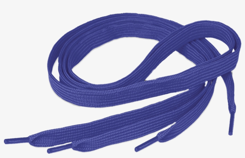 Blue Shoe Laces - Shoelaces, transparent png download