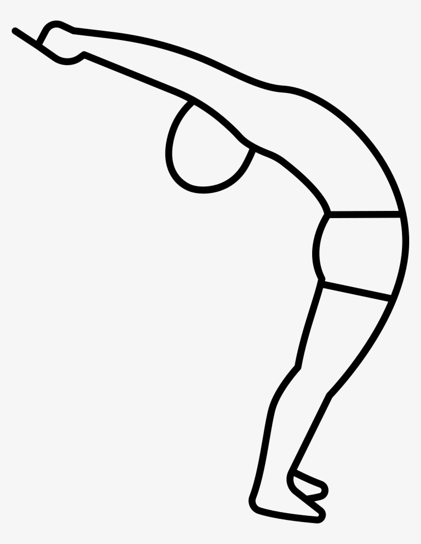 Man Stretching Back Comments, transparent png download