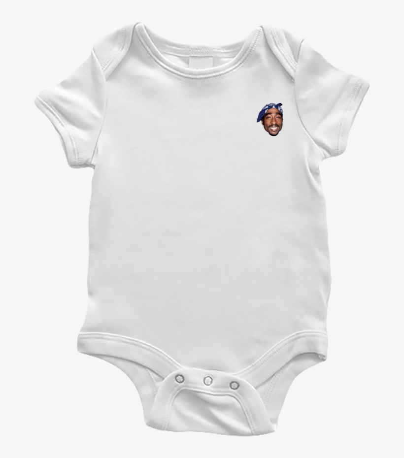 Body Bébé Tupac Par Shooterz - Infant Bodysuit, transparent png download