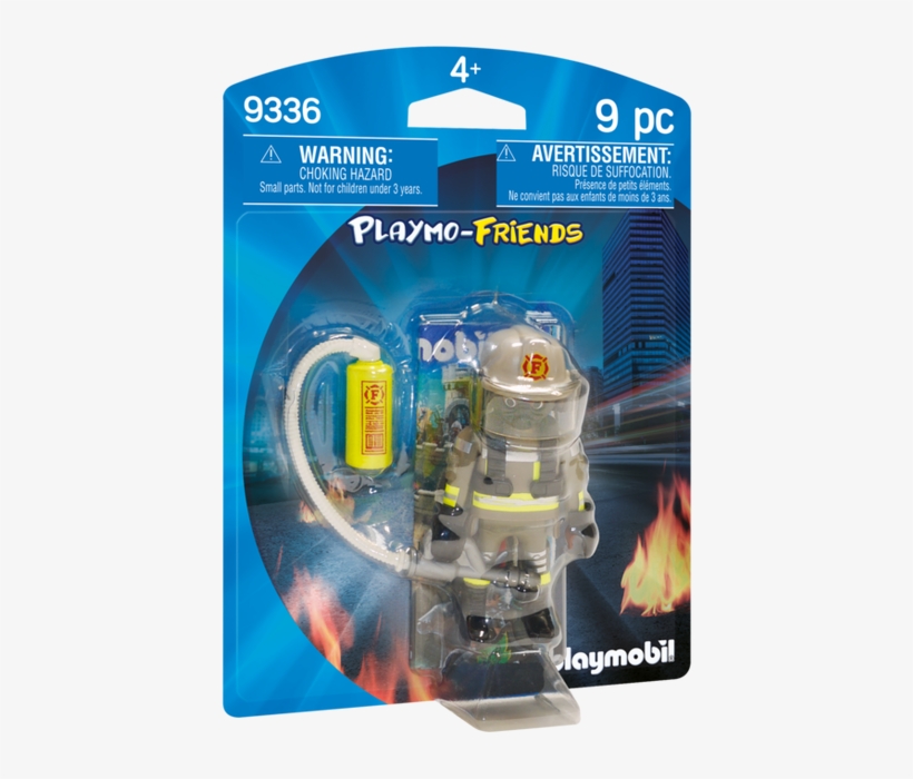 Norton Secured - Playmobil Firefighter, transparent png download
