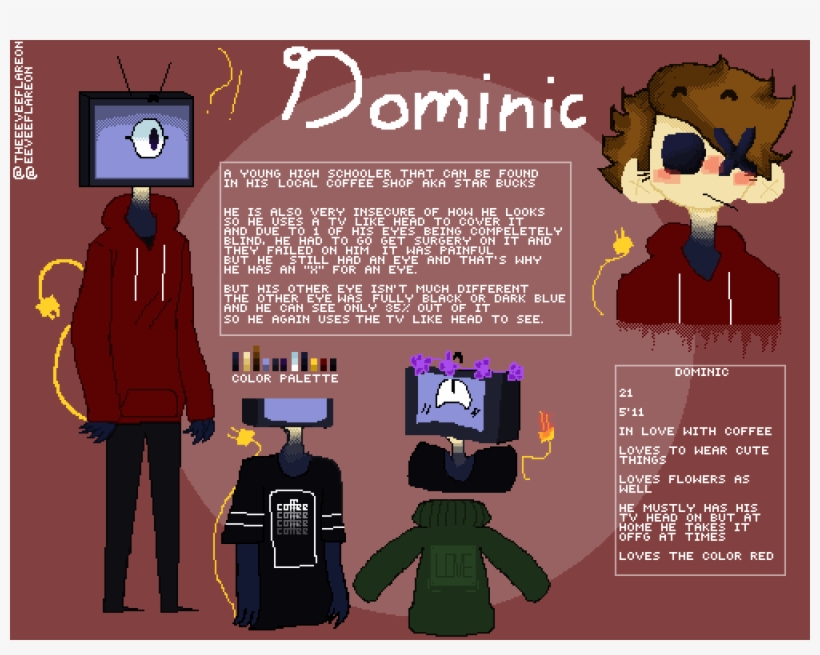 Dominic , The Half Demon ~ - Cartoon, transparent png download
