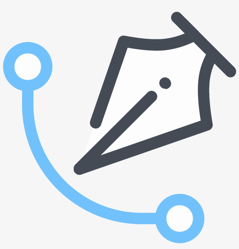 Pen Icon - Connection Icon, transparent png download