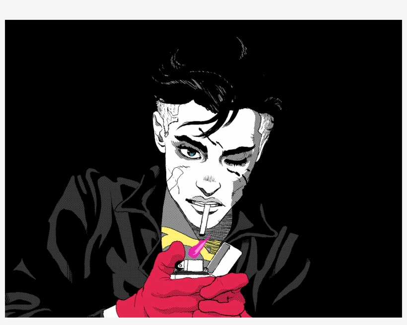 Superboy - Postcard, transparent png download