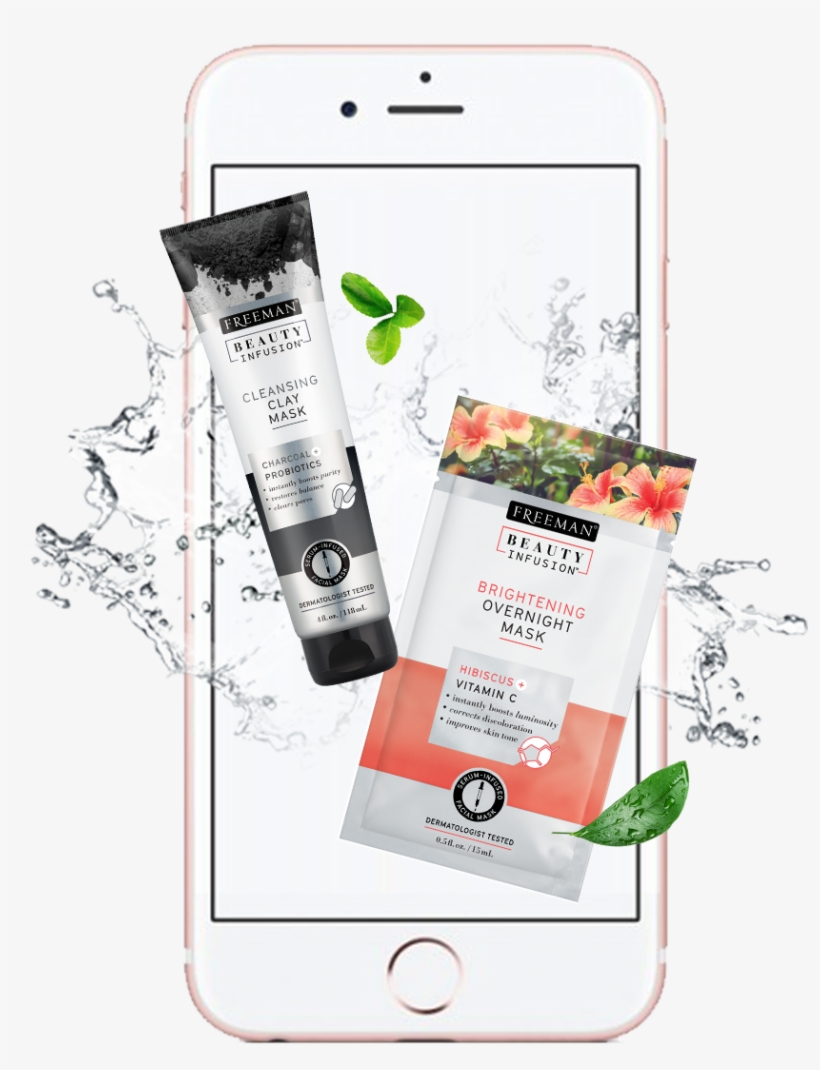 Be Freeman Beauty Famous - Freeman Beauty Infusion Facial Mask, Serum Infused,, transparent png download