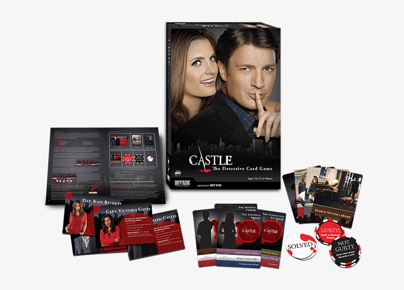 Flowers And Rainbows, Or A Tool For Ugliness - Castle: The Complete Fourth Season, 5 Discs [dvd], transparent png download