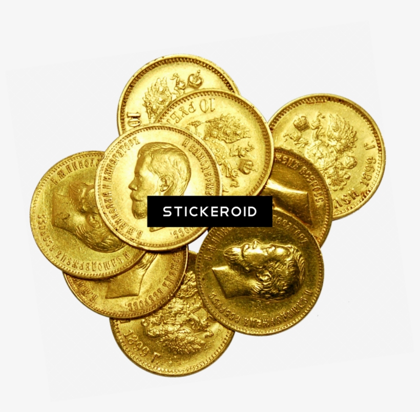 Gold - Indian Gold Coin, transparent png download