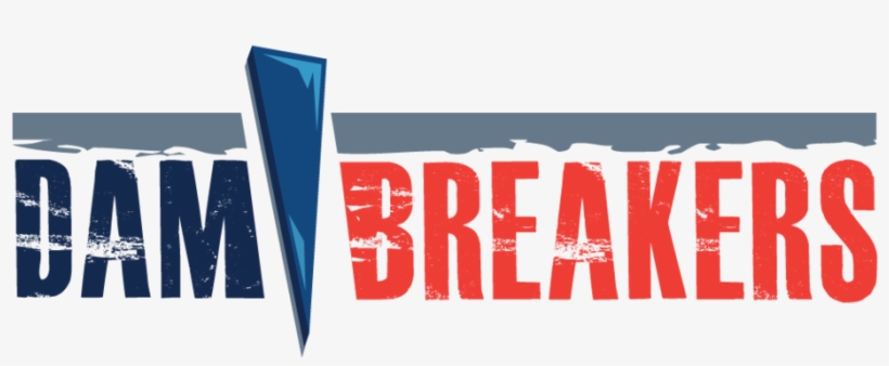 Dambreakers Primary Watermark - Everything I Do I Do It Big Rectangle Magnet, transparent png download