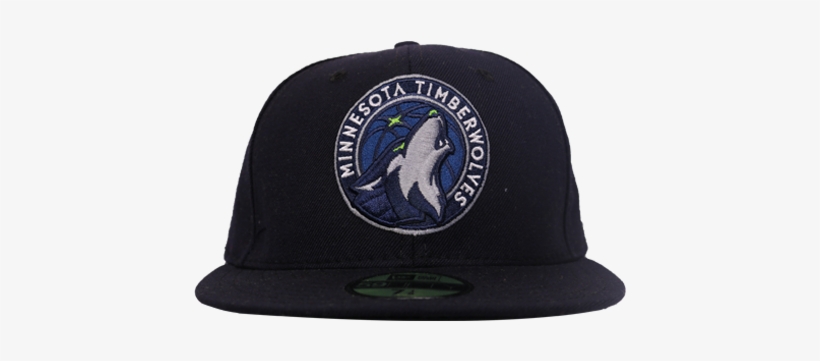 Minnesota Timberwolves Navy Global Icon Fitted Hat - Minnesota, transparent png download