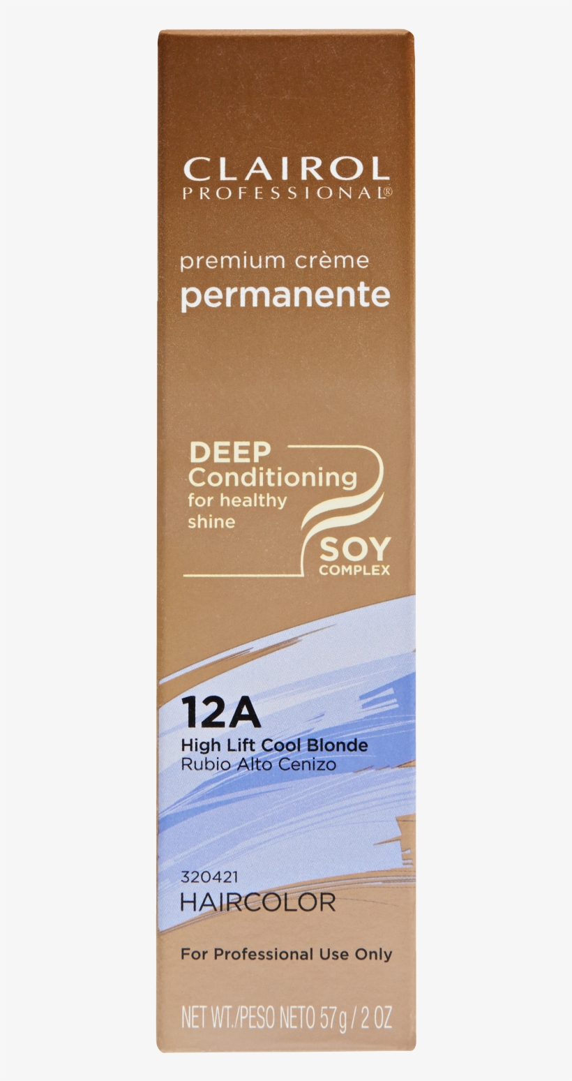 Clairol Professional 12a High Lift Cool Blonde Premium - Clairol Demi Color Lightest Cool Blonde 10a, transparent png download