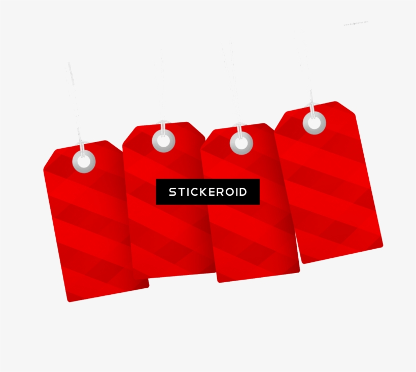 Blank Tag Design Web - Blank Red Tag Clipart, transparent png download