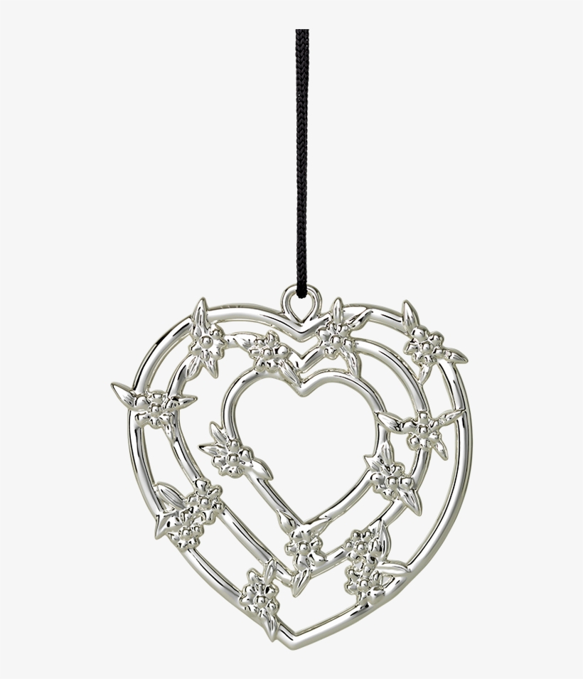 Rosendahl Karen Blixen Heart Garlands Silver Plated - Karen Blixen Museum, transparent png download