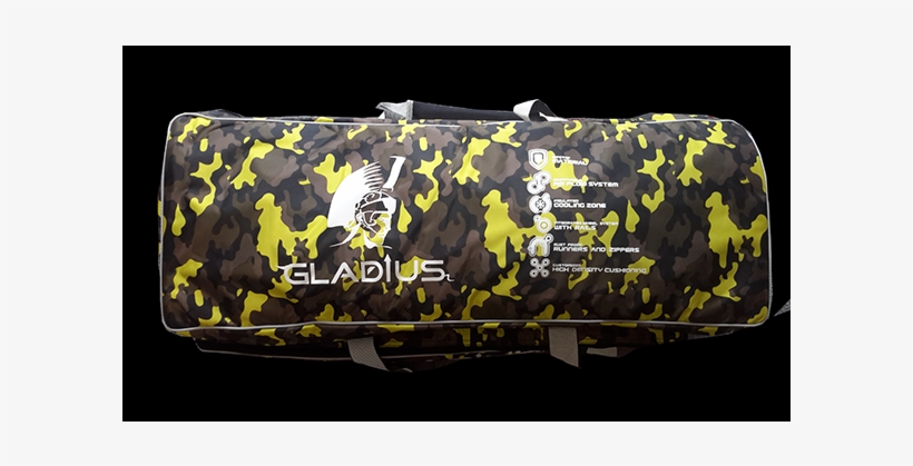 Gladius Goldflare Kit Bag (goldflare Elite Kit Bag) - Green Multi Use Biker Balaclava Cycling Neck Tube Scarf, transparent png download