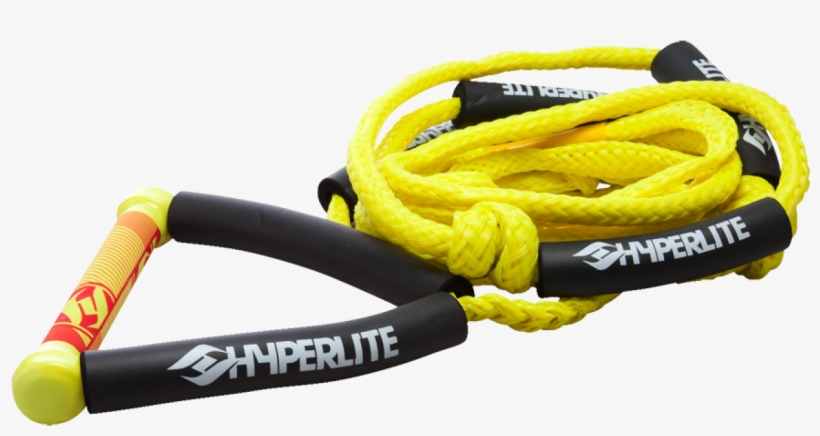 Hyperlite 20 Ft Surf Rope W/handle - Accurate Hyperlite 20ft Surf Rope W/ Handle, transparent png download
