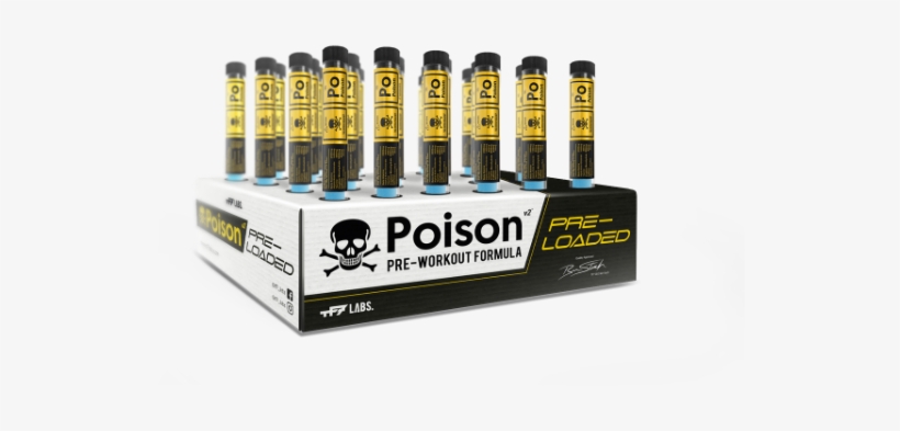 Tf7 Poison Limited Edition Glass Pre-workout - Pre-workout, transparent png download