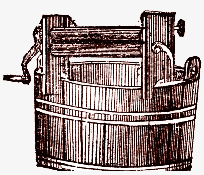Vintage Clothespin Png For Kids - Washing Machine, transparent png download