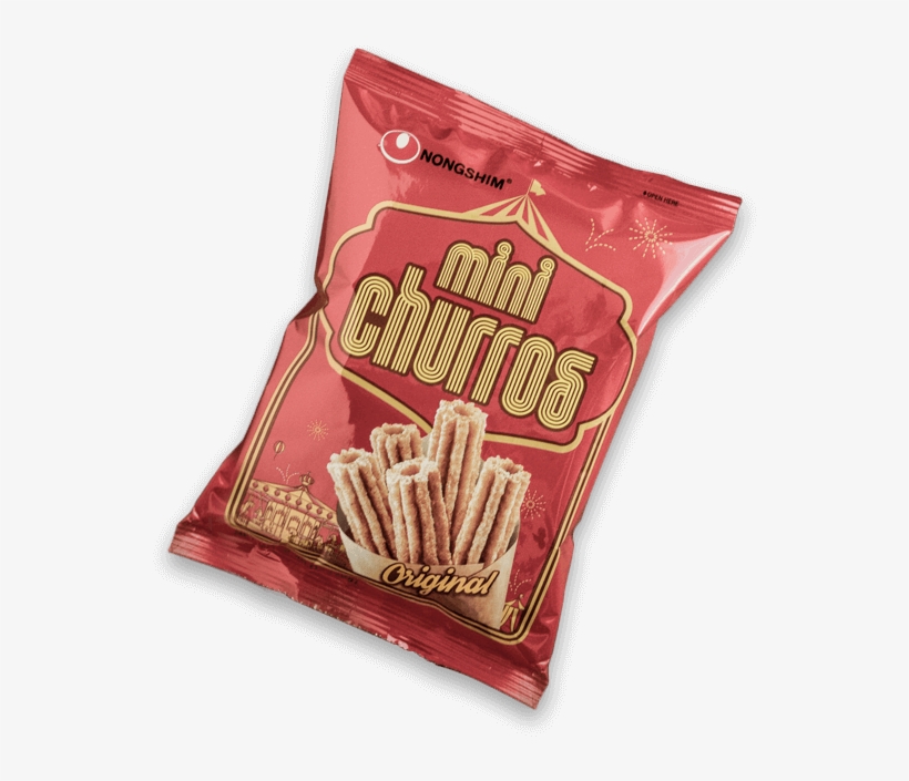 Churros - Nongshim Churros, Mini, Original - 2.46 Oz, transparent png download