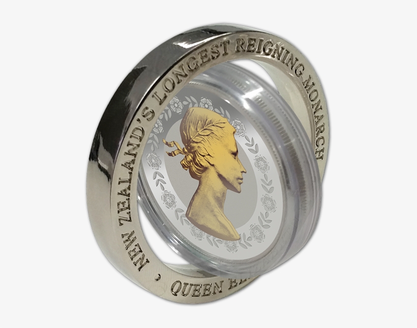 New Zealand's Longest Reigning Monarch Silver Proof, transparent png download