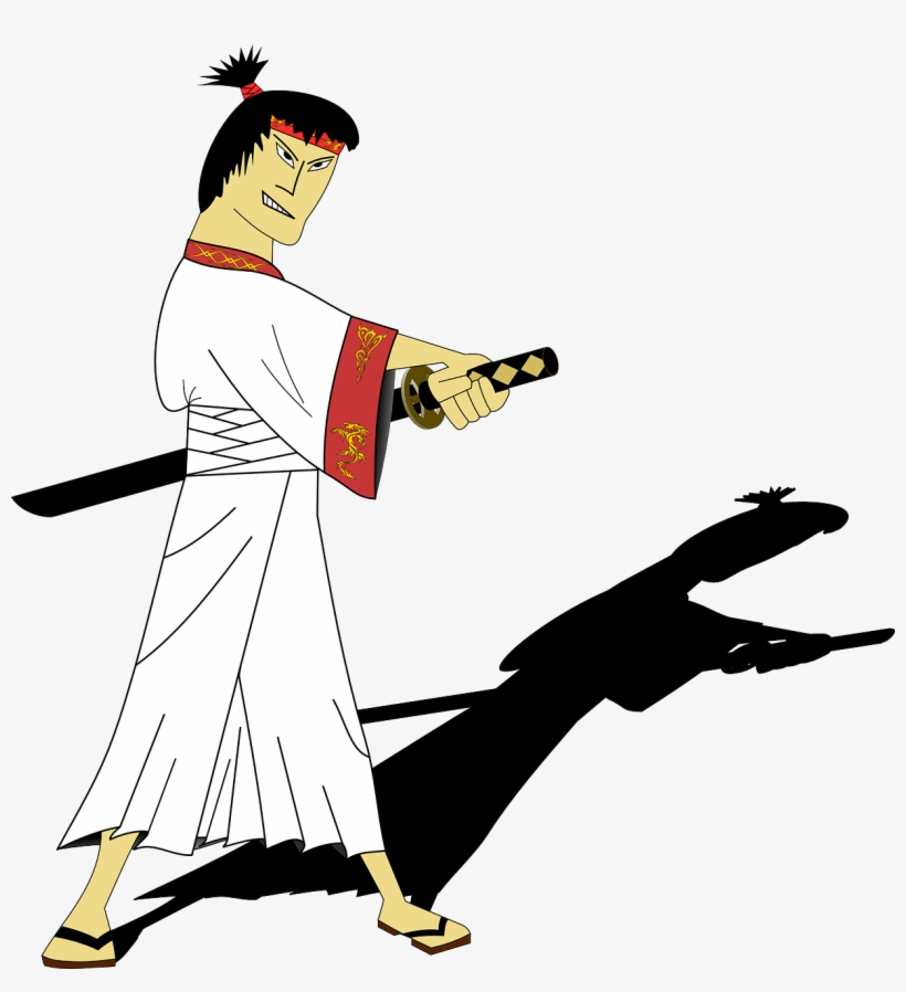 Samurai Clipart Samurai Sword - Killer Japanese Puzzles [book], transparent png download