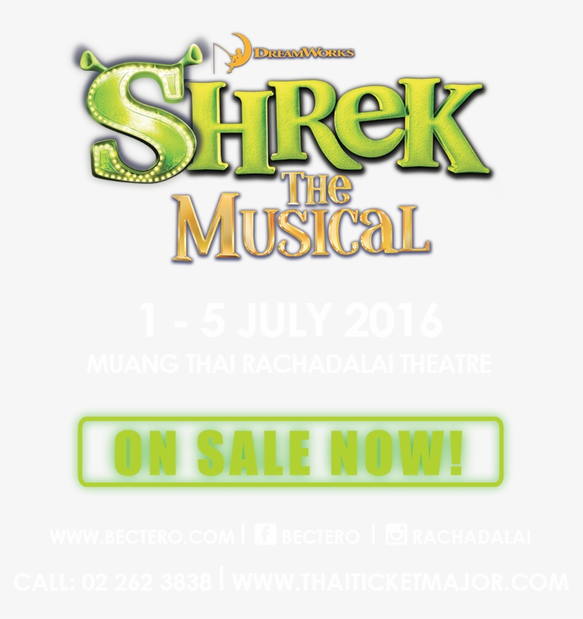 Shrek The Musical 'เชร็ค' - Shrek The Musical Junior Sampler, transparent png download