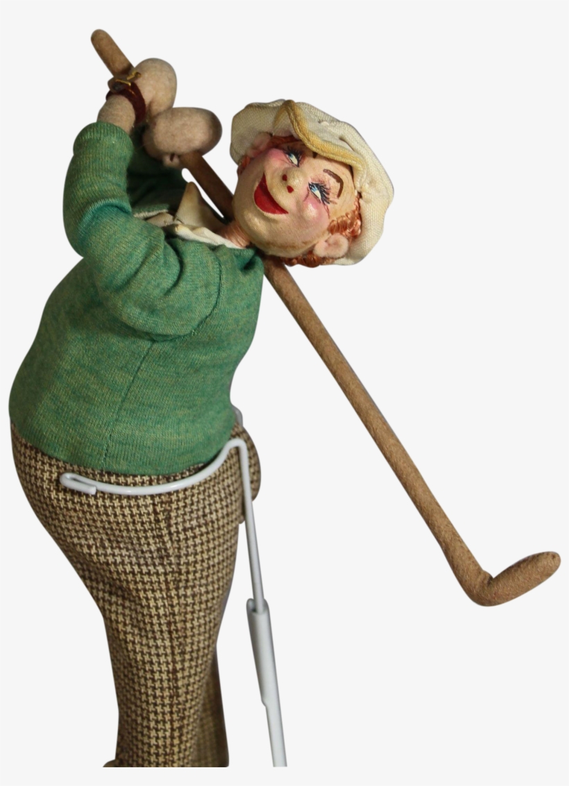 Vector Golf Girl Golfer - Pitch And Putt, transparent png download