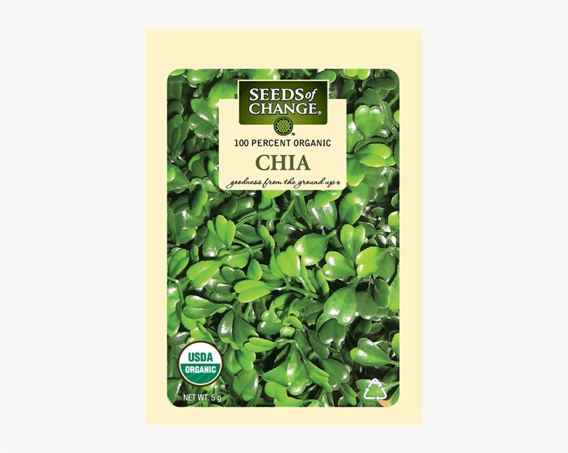 Organic Chia Seeds - Seeds Of Change Organic Chia Seed, transparent png download