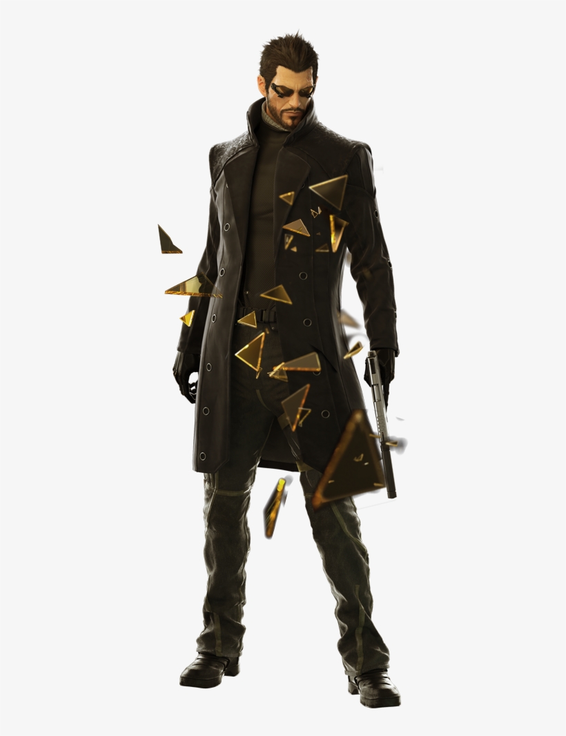 Adam Jensen - Deus Ex Mankind Divided Png, transparent png download