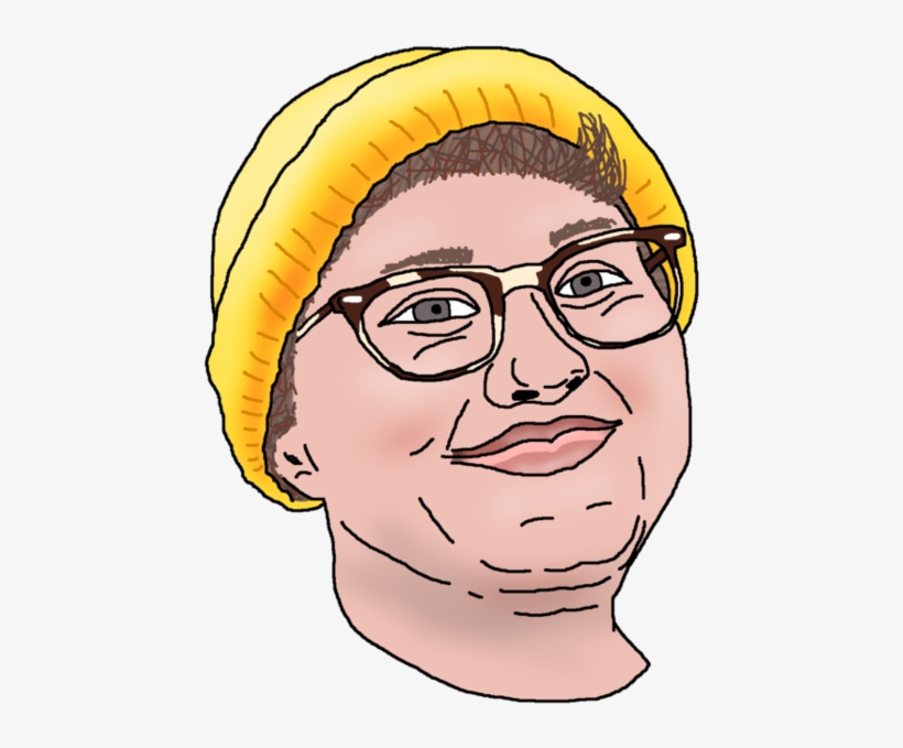 Lauren Southern Face Eyewear Cheek Nose Yellow Facial - Face, transparent png download