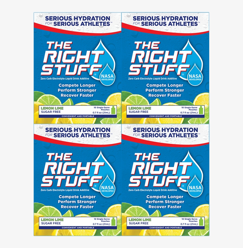 40-pouch Pack - Right Stuff Electrolyte Drink Mix | 3 Pack, transparent png download