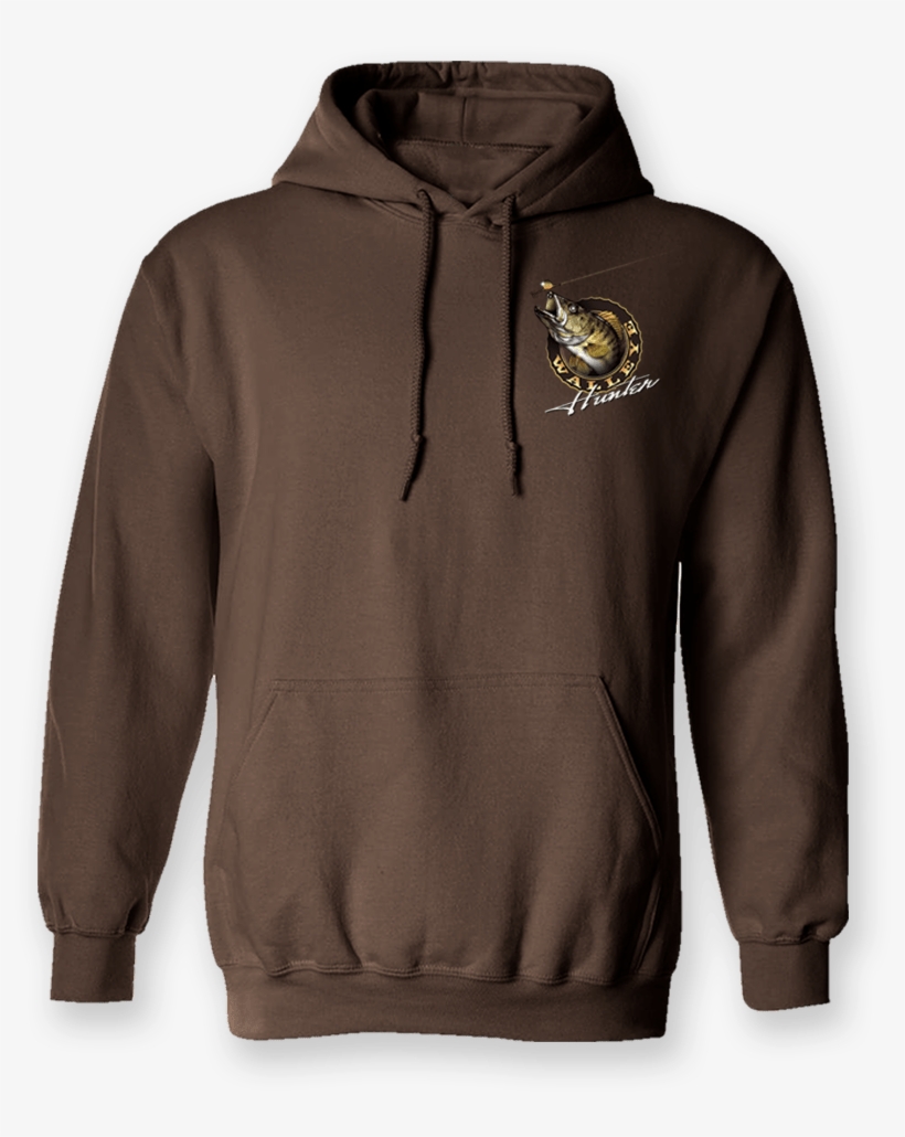 Walleye “ - Gildan 18500 Hoodie Military Green, transparent png download