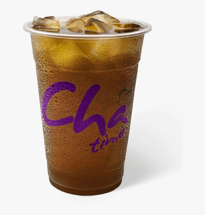 Apple Fruity Iced Black Tea - Chat Time Tea Drink New, transparent png download