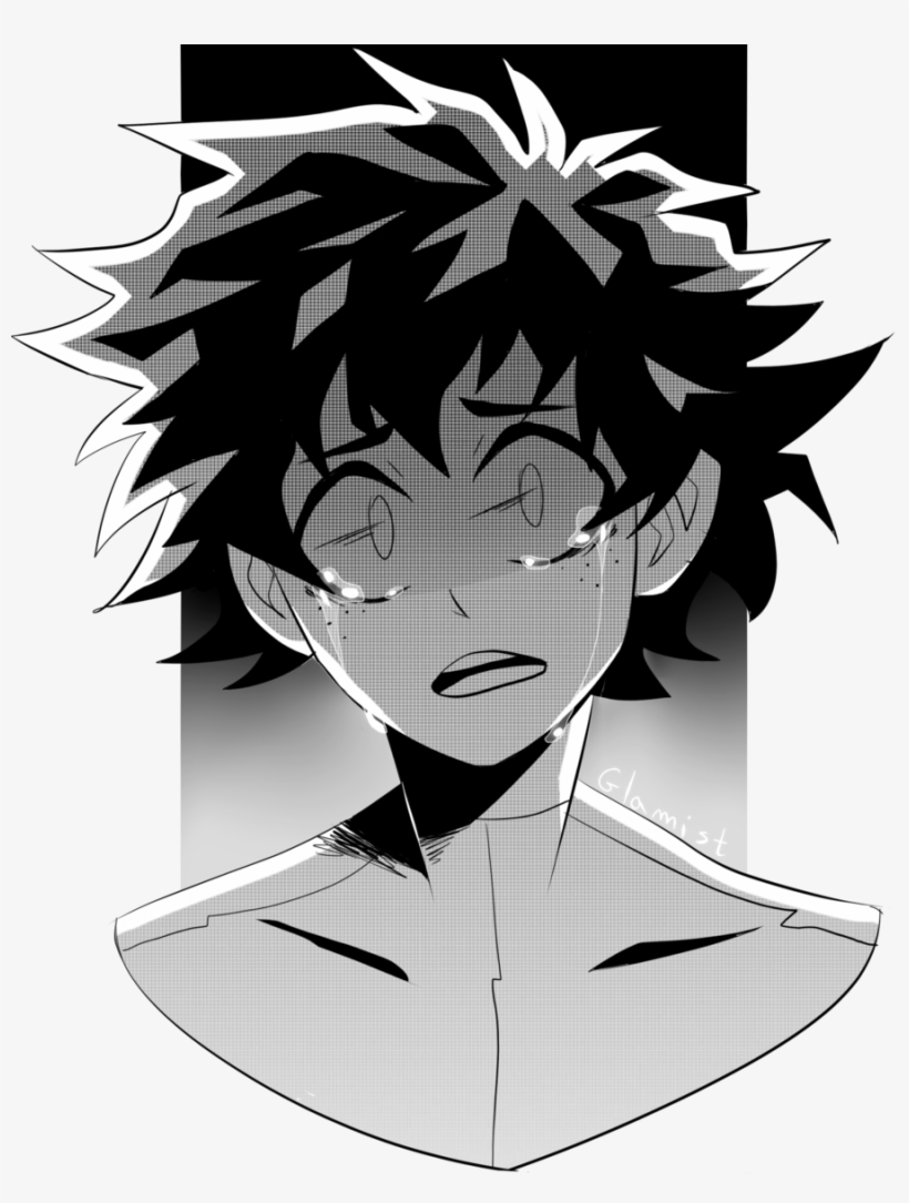 Deku Conocido También Como Izuku Midoriya, Será Tu - Deku Black And White Art, transparent png download