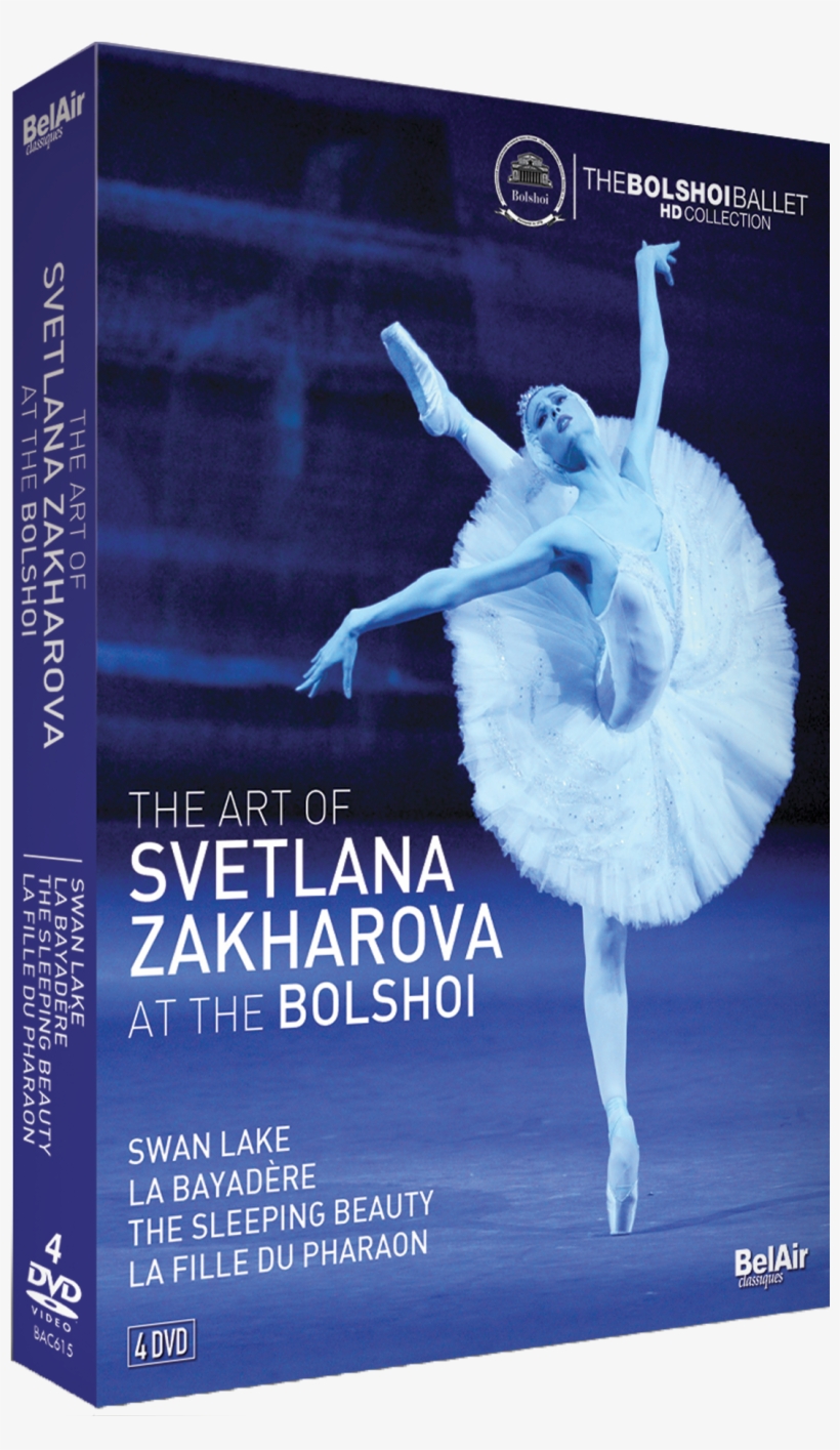 The Art Of Svetlana Zakharova At The Bolshoi Blu Ray - Svetlana Zakharova, transparent png download